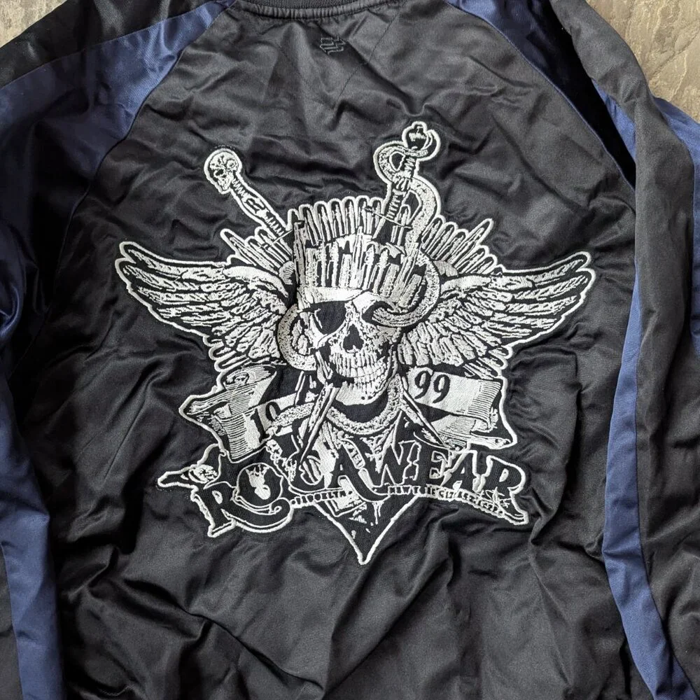 Rocawear Y2K Satin Bomber Jacket (SIZE: M) - Picture 9 of 9